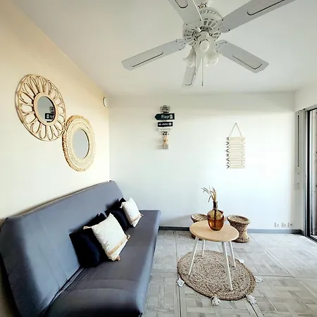 - T2 Moderne 4 Pers, Acces Direct Plage, Terrasse Vue - Fr-1-794-103 * كانيه