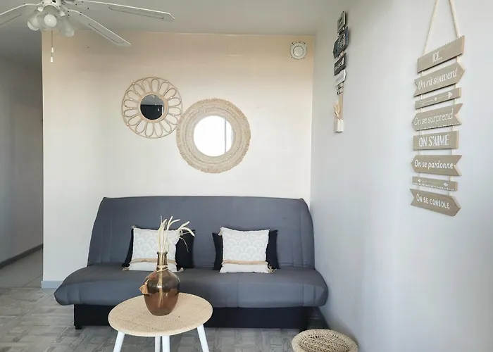 Lägenhet - T2 Moderne 4 Pers, Acces Direct Plage, Terrasse Vue - Fr-1-794-103