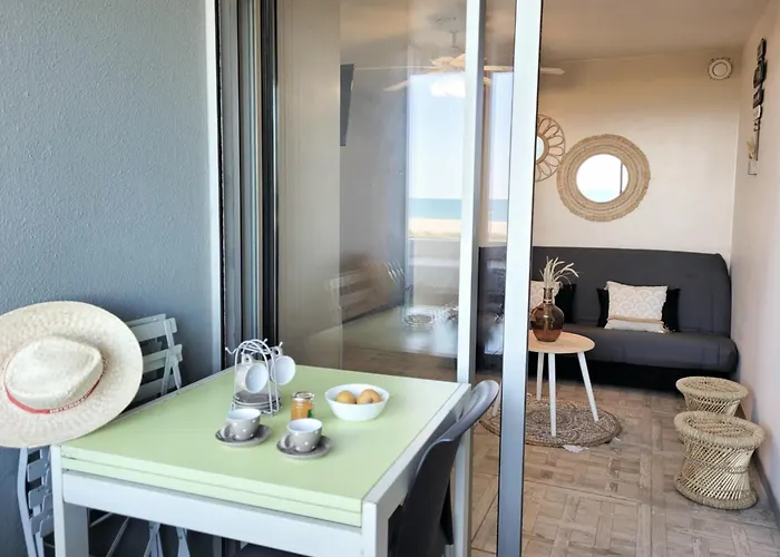 - T2 Moderne 4 Pers, Acces Direct Plage, Terrasse Vue - Fr-1-794-103 Apartamento Canet-en-Roussillon